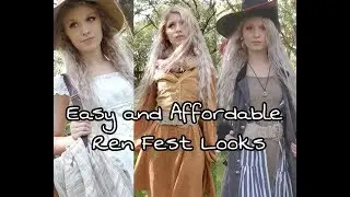 Easy & Affordable Ren Fest Looks // Thrift with Me and Try-on Haul