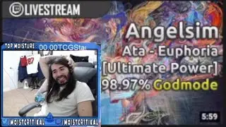 moistcr1tikal reacts to osu! gameplay by Angelsim and jhlee