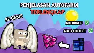 CARA SETTING AUTOFARM YANG BENAR UNTUK PEMULA  || GROWLAUNCHER