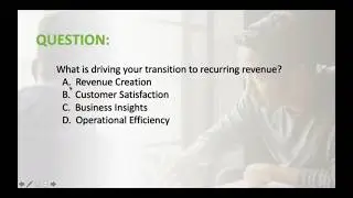 Transitioning to Recurring Revenue with Software Licensing