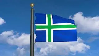Komi Nordic cross flag