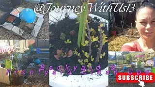 Backyard & Frontyard Happenings @JourneyWithUs13 #fypyoutube #backyardgoals #cleanupday #frontyard