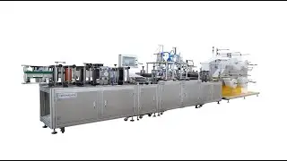 KN95 N95 FFP2 Face Mask Production Line,KN95 3D Fold Mask Making Machine,N95 Respirator Mask Machine