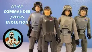 Эволюция фигурок AT-AT Commander/General Veers 3,75 дюйма! | Jcc2224