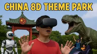 8D Virtual Reality Park in China 🤔😮 #virtualrealitytour #8d_video #chinatravel #vrpark
