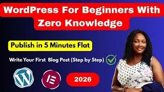 How to Write & Publish Your First Blog Post in WordPress in 4 Minute