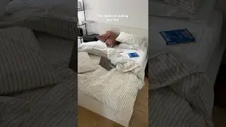 Wait for the end&hellip; the reality of changing your bed sheets. #bedding #bedroominspo #cleanwithme