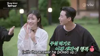 Park Seo Joon is not good with games? | Young Actors' Retreat | Viu