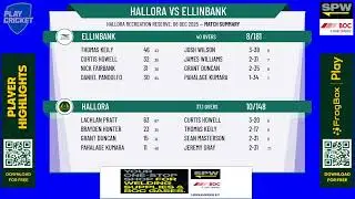 HALLORA v ELLINBANK