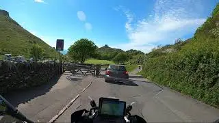 Valley of Rocks on a BMW R1250GSA - Lynton, Devon