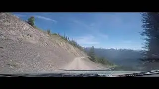Hurricane Ridge:  Close Call on Obstruction Point Road