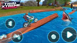 Trial Xtreme Freedom - SHIFTING GEARS (LvL 1-7) Walkthrough - Bike Racing Game Part 2 | GamePlay