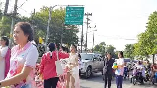 พาเหรดกีฬาสีนารีวุฒิ Narivooth sportday 2019