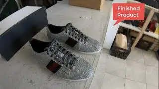 Gucci Glitter Sneakers (Before and After)