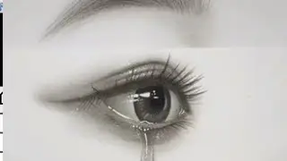How to draw realistic eye drawing for beginners easy tutorial 