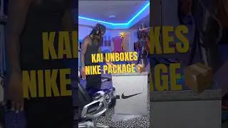 Kai Cenat Unboxes Nike Package😲😱