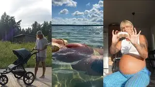 Nytt liv p&aring; Gotland + F&Auml;RDIGBAKAD bebis 🩵👶🏼 (b&ouml;rjar preppa f&ouml;rst NU?!)