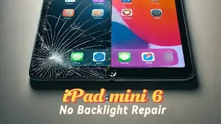 iPad Mini 6 Backlight Repair: Fixing Liquid Damage on the Motherboard!