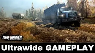 MudRunner ULTRAWIDE GAMPLAY - i7 10700K - PC Ultra Settings 3440x1440