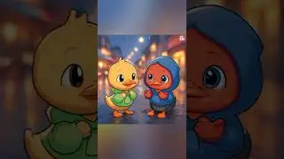 sad duck with happy duck friend.. 🦆🦆 #youtubeshorts #youtube #shortvideo #shorts
