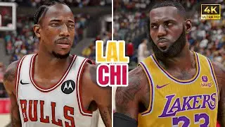 LAKERS vs BULLS (PS5) - NBA 2K24 [4K UHD]