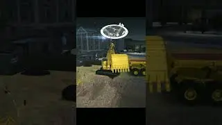 construction simulator 3 #cat excavator #excavation #truck #jcb #construction site #park #man