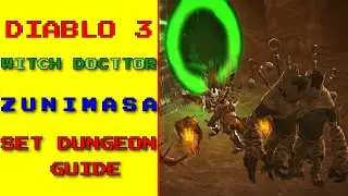 DIABLO 3 witch doctor zunimasa set dungeon guide
