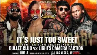 Bullet Club(ABC) vs Lights Camera Faction (c) (FSW Tag Team Titles)