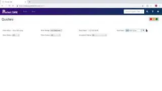 PocketSME Quote Searching