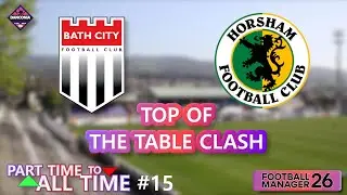 TOP OF THE TABLE CLASH!