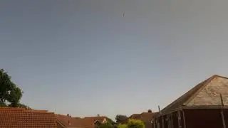 29th June 2019 time lapse sky. Sunrise and moon