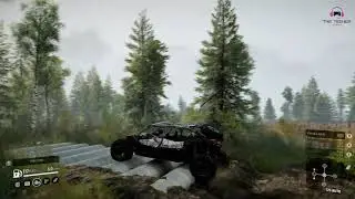 Snowrunner physics are impressive.