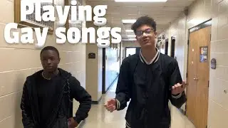 Shocking! Playing Inappropriate Songs at School