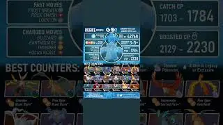 Regice Raid Battle All Details In Pokemon Go #pokemongo #pokemon