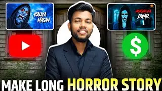 Cartoon video kaise banaye | horror story video kaise banaye