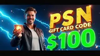 PSN Gift Card Giveaway Live 🔥 Free PlayStation Redeem Codes | Free $100 PSN Codes 2025