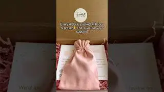 Packing Faith-Filled Orders ✝️ | Support Galilee Life Christian Small Businesses! #shorts