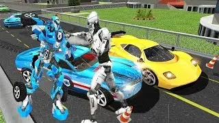 Police Robot Car Superhero - Android GamePlay - Game for Kid Full HD
