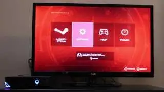 Alienware Alpha Game Console First Startup