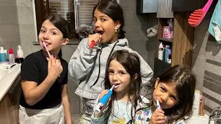 MORNING ROUTINE CON LE CUGINE INGLESI ISABELLA E ARIA #vanessaeanastasia #mammaromina