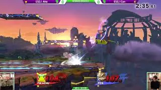 Revival of SA 1 - Smash 4 - ESG | The Grime (Pikachu) vs ESG | Con (Fox)
