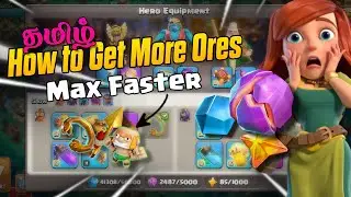 Best Ways to get more ores to max hero equipments 🤔 | Clash Of clans Tamil