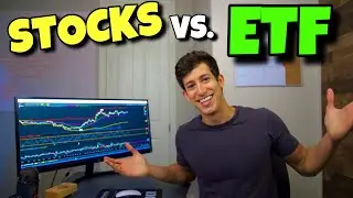 📚What Is The Difference Between A Stock & ETF? (EXPLAINED)