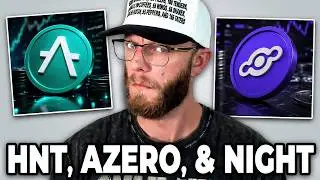 Is MIDNIGHT (NIGHT) The Best Privacy Coin?! Plus HELIUM (HNT), Aleph Zero & The Market Selloff