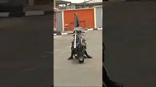 His Motorcycle Skills are Breathtaking! #nigeriasgottalent #shorts #dangerous