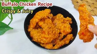 Buffalo Chicken Recipe | Chicken Starters Recipe For Dawat | Evening Snacks Recipe | Chicken Wings