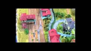 Model Train Layout Bavarian Mining City