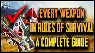 The BEST GUIDE to EVERY WEAPON in Rules of Survival | Ros