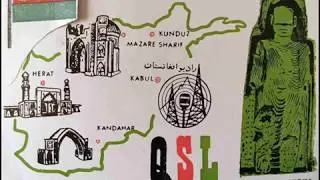 Afghan music original instruments and synthesizer