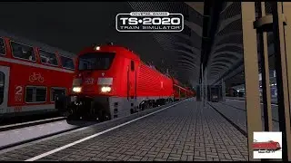 Train Simulator 2020 /Škoda 109E ČD 380 DB BR 102 / Lutherstadt Wittenberg à Leipzig